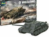 "Revell 03507 SU-100 \"World Of Tanks\" 1:72 WW2 Bausatz"