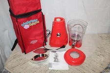 Nostalgia Electrics CARIBBEAN CHILLER Frozen Drink Slush Maker & Carry Bag MSB64