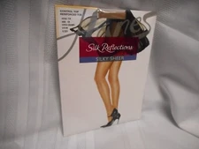 Hanes Silk Reflections Silky Sheer Barely There Control Top Pantyhose CD  717