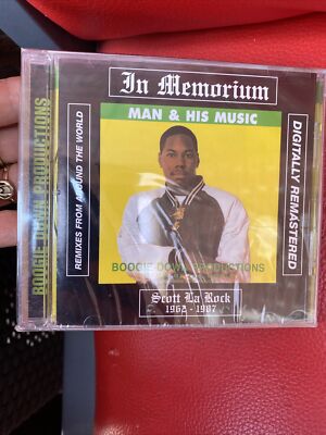 MAN and His Music Boogie Down Productions CD 1997 In Memorium OVP Selten!