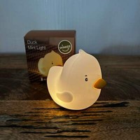 Led Nachtlicht Ente - Kinderzimmerlampe Silikon Usb Wiederaufladbar Dimmbar