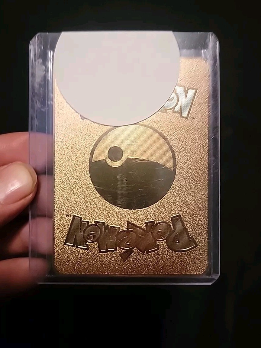 Ivysaur Base Set Gold Metal Pokemon Card | eBay