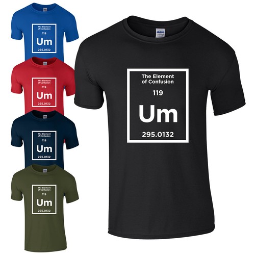 Funny Geek Periodic Table Mens Gift Top 