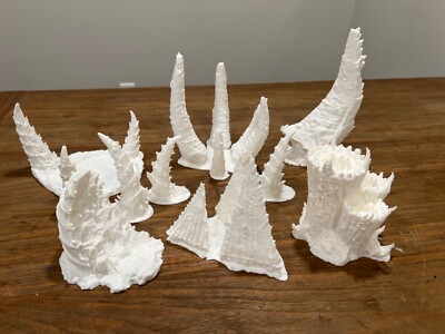 Alien terrain sci-fi miniature for 28mm tabletop | eBay