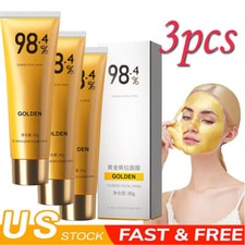 3pcs Gold Foil Peel-Off Mask - 98 Beilingmei Gold Face Mask, for Wrinkles - USA
