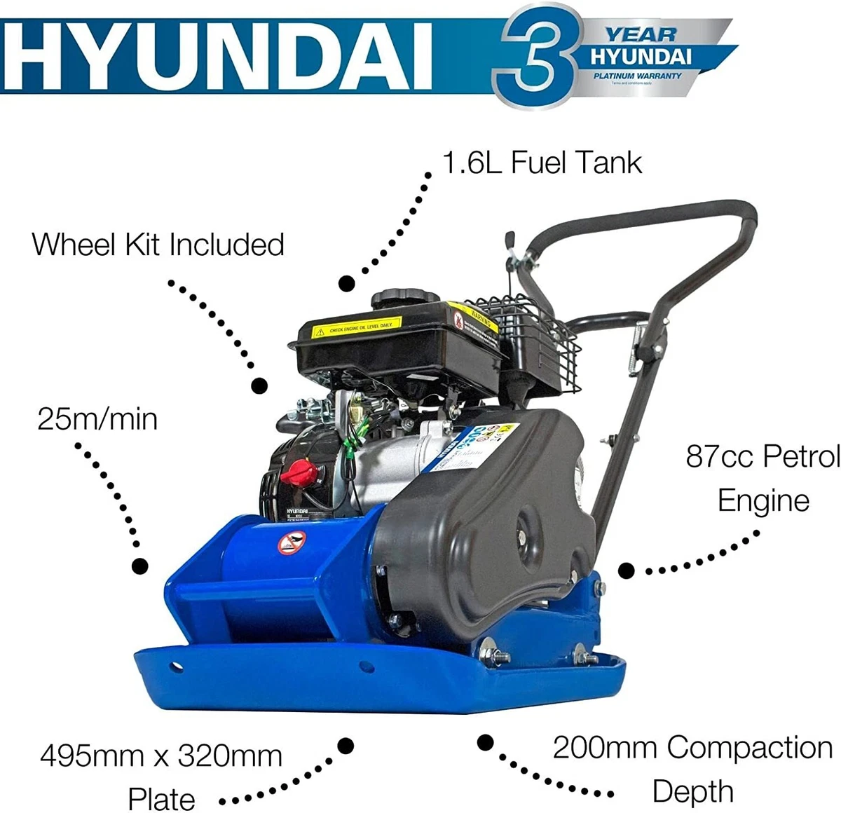 Hyundai 2024 wacker plate