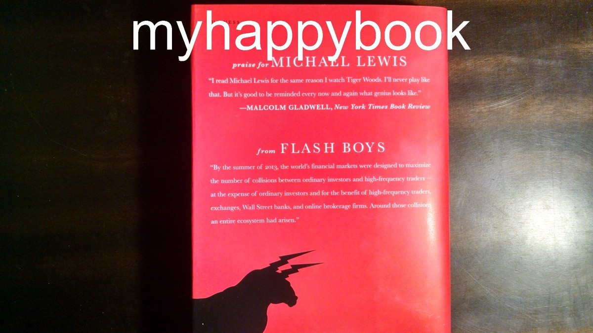 SIGNED Flash Boys A Wall Street Revolt by Michael Lewis