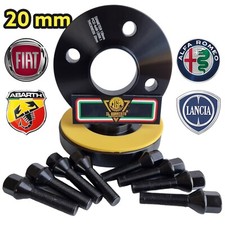IGP Kit 2 Distanziali Ruote NERI da 20 mm compatibili con Alfa Romeo MITO tutte!
