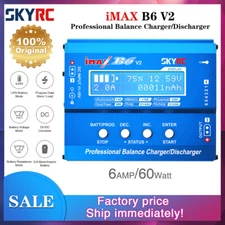 SKYRC IMAX B6 V2 6A 60W Balance Charger Discharger For NiMH NiCD LiHV NiCd PB