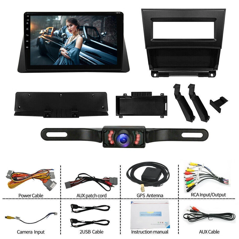FOR HONDA ACCORD 2008-2012 ANDROID AUTO APPLE CARPLAY CAR STEREO GPS NAVI RADIO - Image 4 of 4
