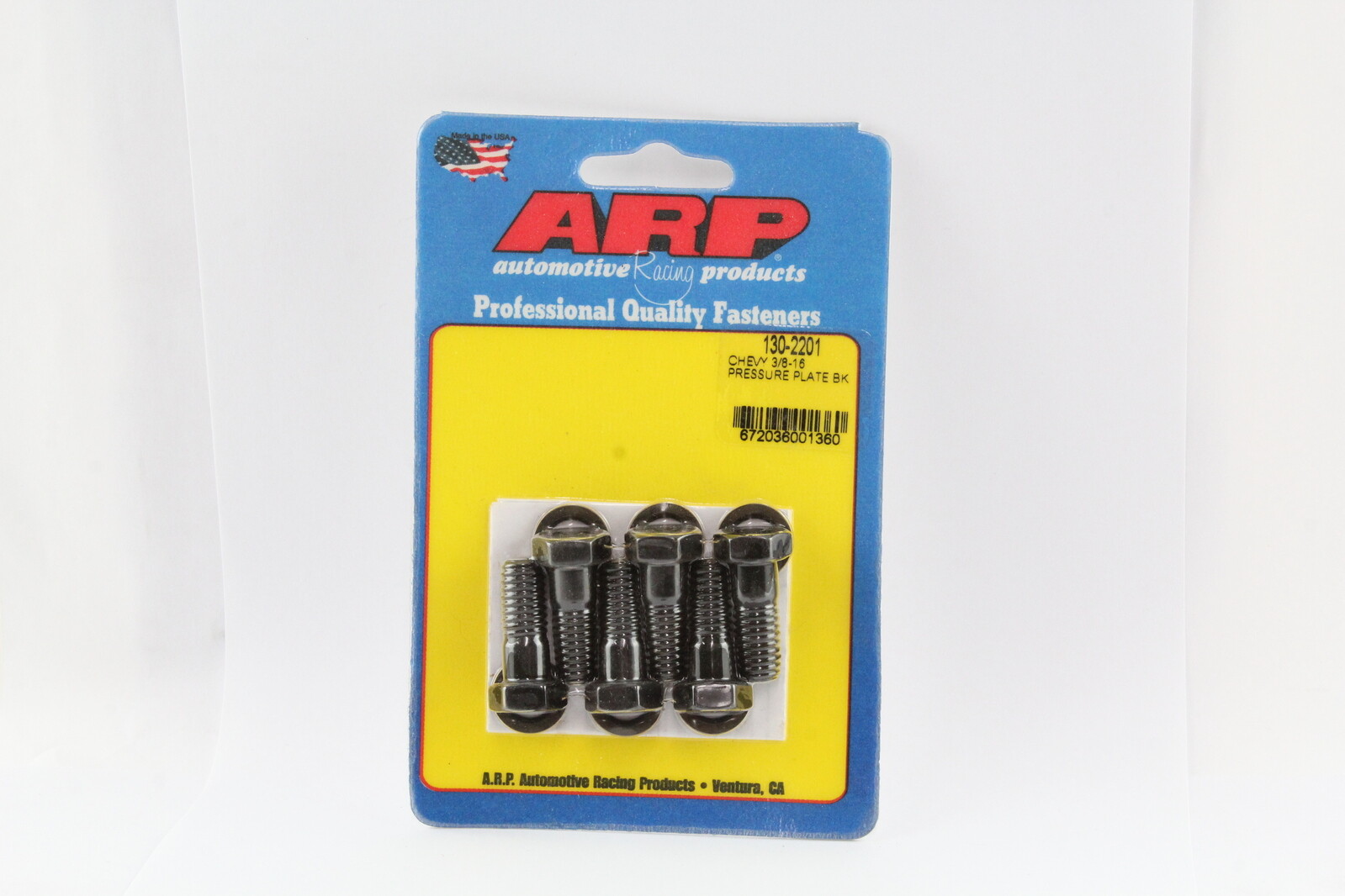 ARP AR1302201 PRESSURE PLATE BOLT KIT FOR CHEV V8 3/8"16 x 1" eBay