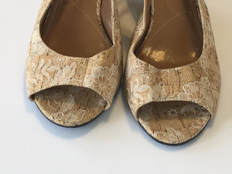 复古 J Renee Sailaway 软木金属金耳钉挖起杆 10 米怀旧旧世界 — 第 3/4 张图片