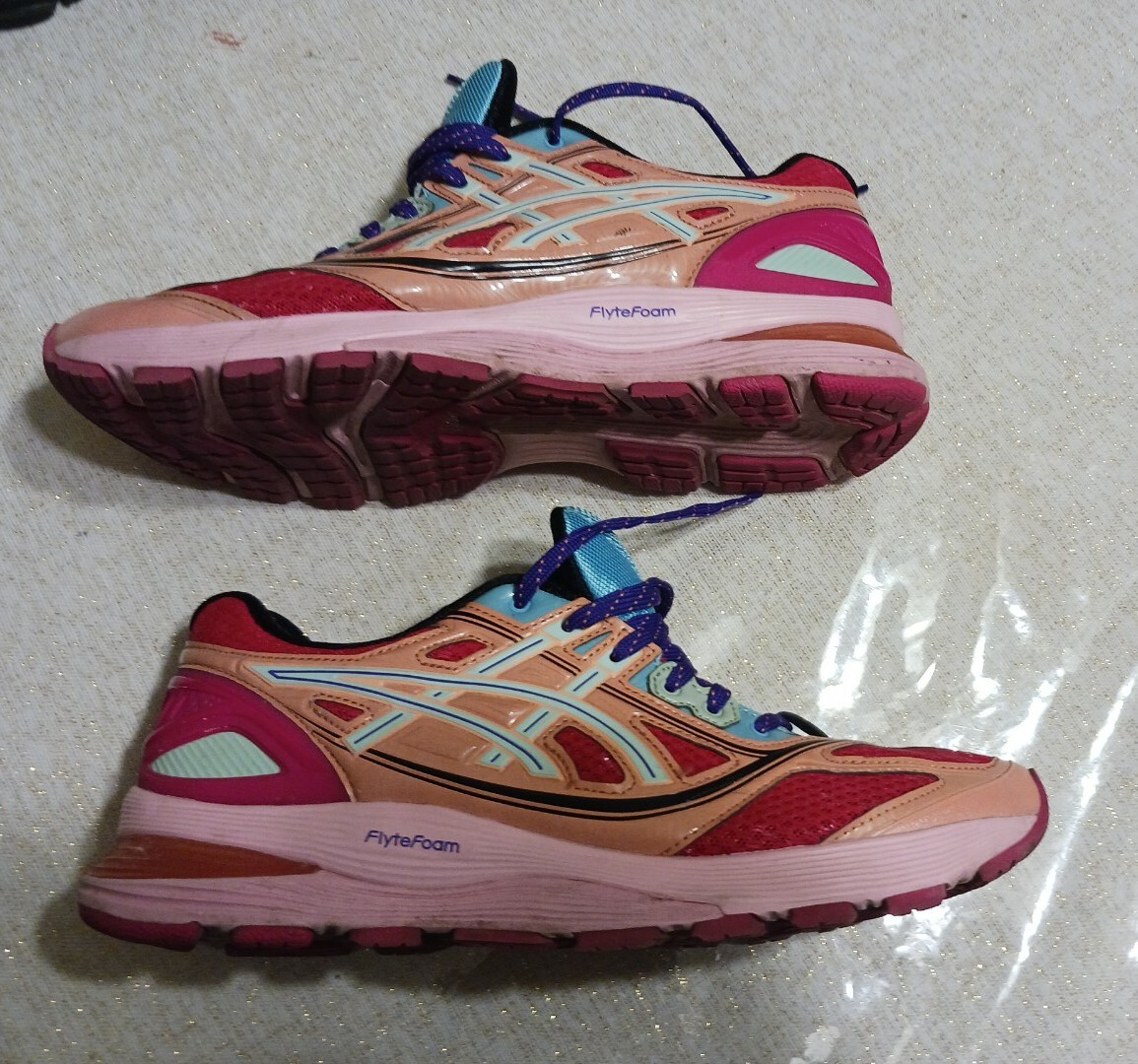 Asics x Kiko Kostadinov Size US 8 Pink & Red Pre-owned In Asics x Kiko Kostadinov Size US 8 Pink & Red Pre-owned In