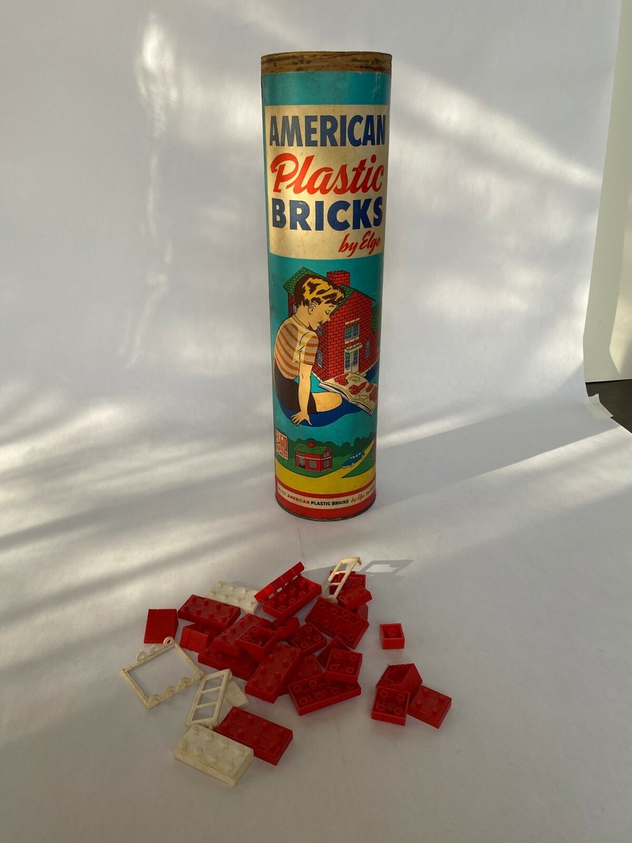 Elgo American Plastic Bricks Halsam Products Co. & Elgo Plastics, Est.