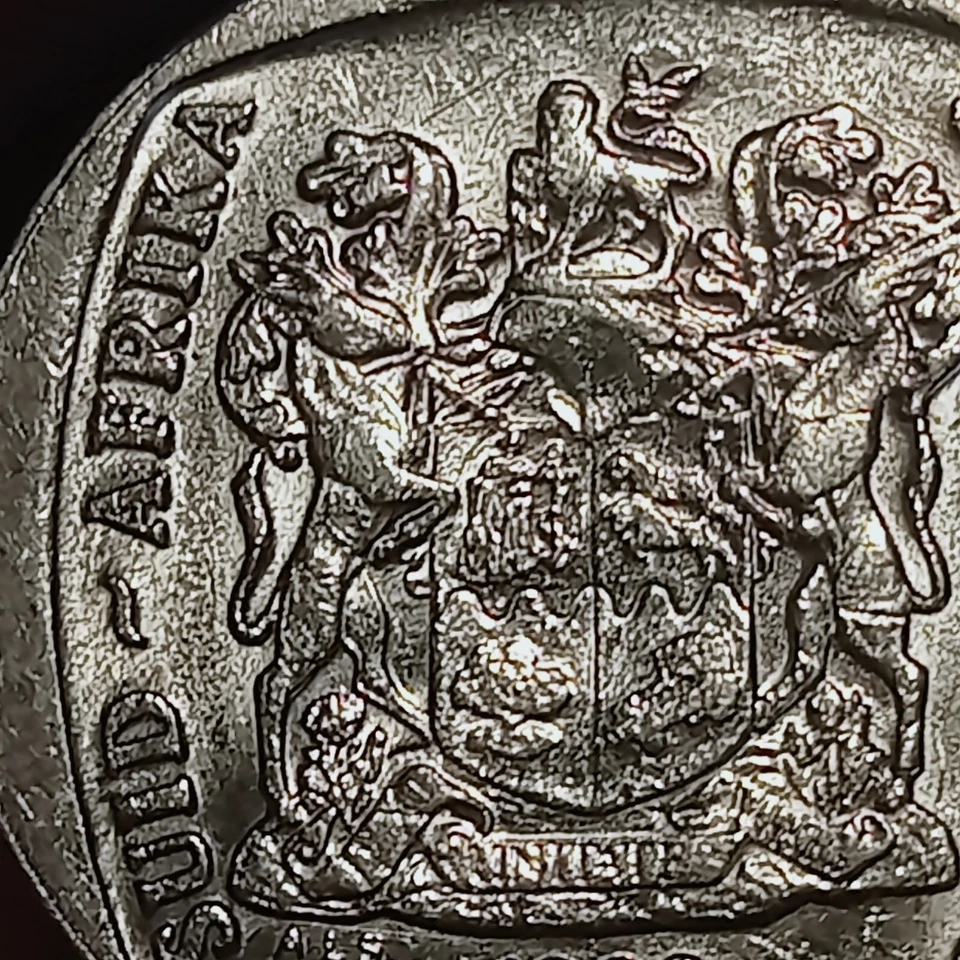 2 Rand Sudáfrica 1989... raro... para coleccionista Foto 2 de 4