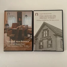 Mary Baker Eddy DVDs by Longyear Museum Lot of 2 Follow and Rejoice & Broad St