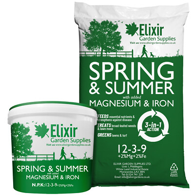 Spring & Summer 12-3-9 | Premium Lawn, Grass & Turf Feed/Fertiliser ...
