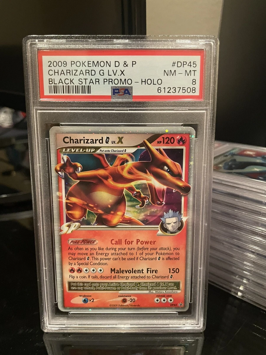 Pokemon Charizard G Lv. X DP45 Holo Black Star Promo #1