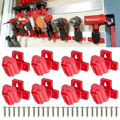 Tool Mount Holder Plastic Wall Mount Electric Tool Compatible Heavy Duty Battery