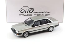 1:18 OTTO Mobile OT940 Audi 80 (B2) Quattro Limousine 1983 Zermatt Silver
