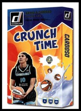 2025 Donruss WNBA #10 Kamilla Cardoso Crunch Time Press Proof