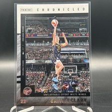 2025 Panini Caitlin Clark Chronicled - WNBA Caitlin Clark #37