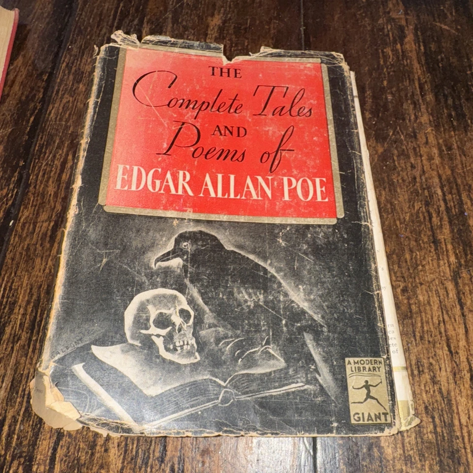 Antique 1938 -The Complete Tales and Poems of Edgar Allan Poe Foto 2 de 4