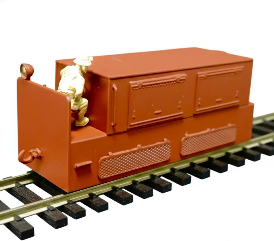 HOn30/HOe Sugiyama Battery-Powered Mine Locomotive RTR Brass Model Narrow Gauge - Image 4 of 4