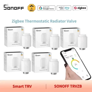 TRVZB Zigbee Thermostatic Radiator Valve Smart Home Temperature Controller Remot