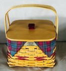 New ListingLongaberger Christmas Collection Deck the Halls Basket Combo w Lid