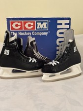 New w/Box Vintage CCM Champion 90 Senior Men's Ice Hockey Skates 8D