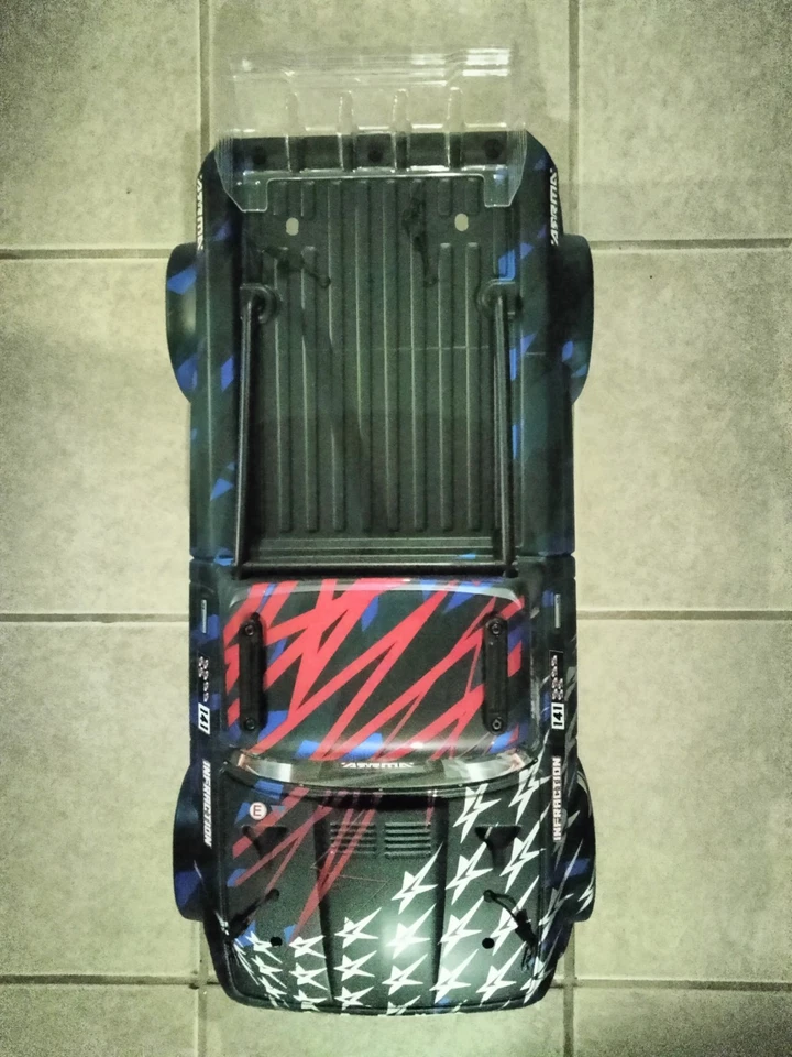 Arrma Infraction 6S Body Shell Blue - Image 3 of 4