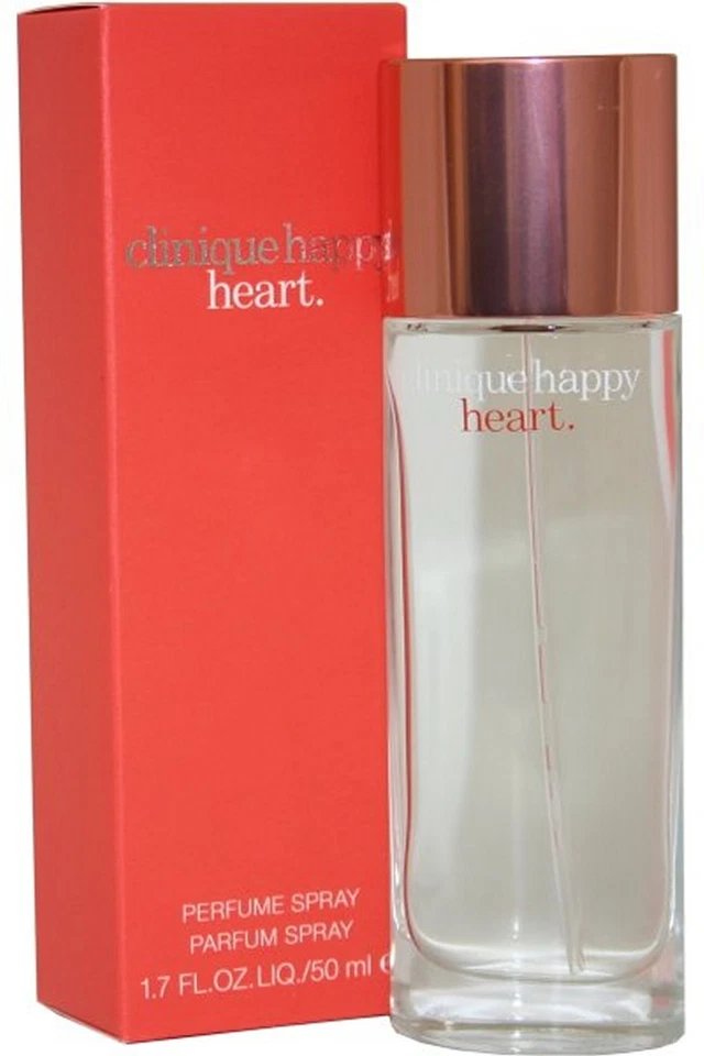 Clinique Happy Heart Perfume Spray 50ml Womens Perfume