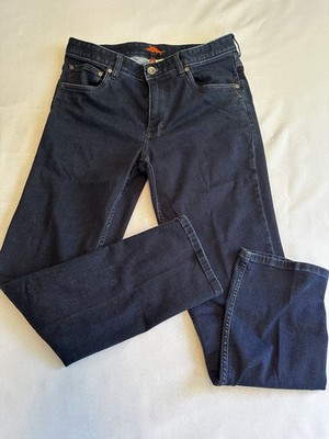 Tommy Bahama Mens Blue Dark Wash Denim Straight Leg Jeans Size 33x30
