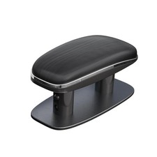 Universal Armrest Support Elbow Rest Pad Adjustable Height Left Elbow black