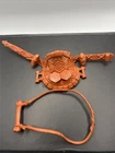 VTG 1992 TMNT Dingy Dino Triceratops Saddle & Reins for Cave Turtle Leo Figure
