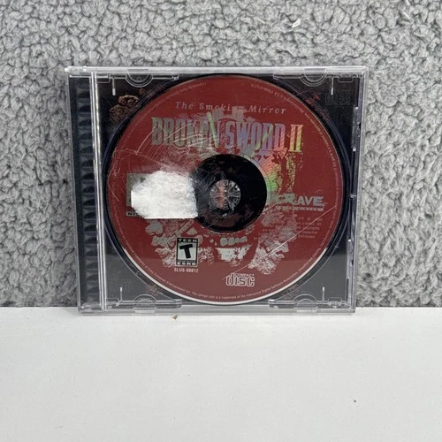 Broken Sword II The Smoking Mirror PS1 PlayStation 1 - Game & Case