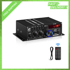 Bluetooth 5.0 Audio Power Amplifier AK-380 400W 2.0 Channel HiFi Stereo Receiver
