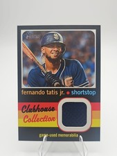 **FERNANDO TATIS JR** 2020 TOPPS HERITAGE HIGH NUMBER #CCR-FT RELIC - PADRES!!