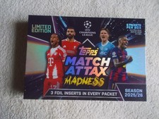 Topps: Fútbol Fútbol 25/26 "PARTIDO ATTAX LOCURA" L/E Tarjeta Coleccionable ELIGE