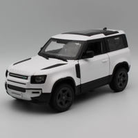 Land Rover Defender 90 White 1:24 Rastar Auto Stradali -D- Neues Modell