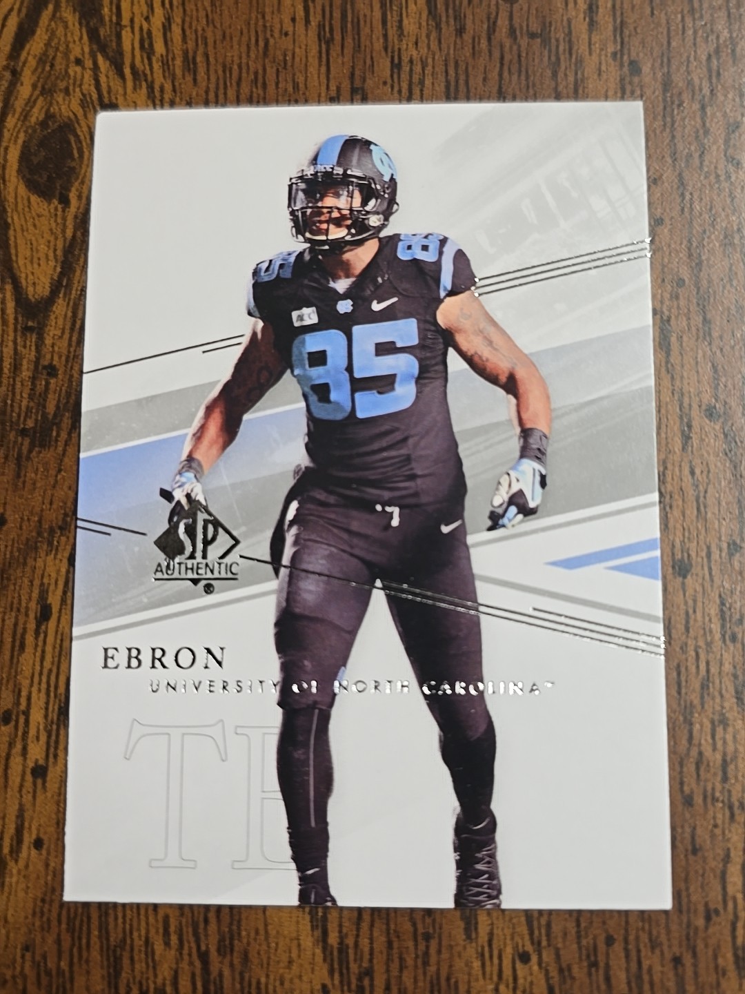 Eric Ebron 2014 SP Authentic #4 FOOTBALL Card