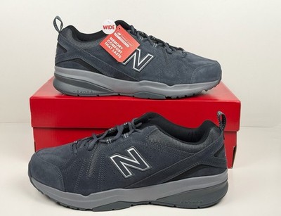 New Balance 608v5 Training Shoes Men s Size 11 4E Wide Black/Grey MX608DG5