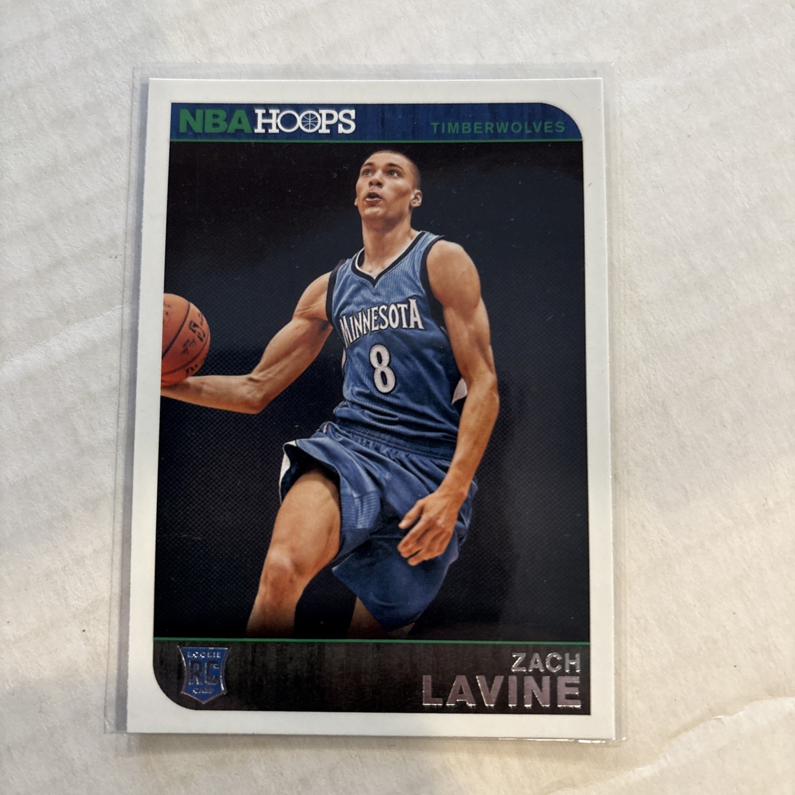 ZACH LAVINE 2014-15 PANINI NBA HOOPS #272 ROOKIE TIMBERWOLVES