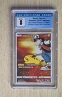 Red’s Pikachu Jap 2018 Sun & Moon Promos 270 Pokemon Center 20th Anniv CGC 8
