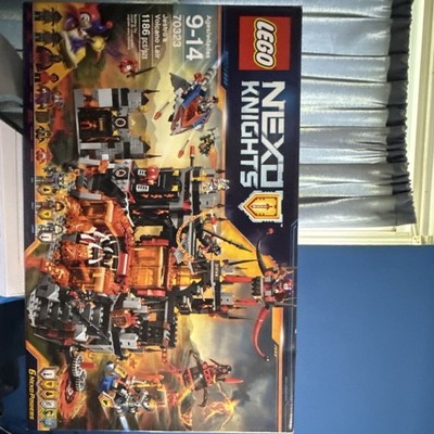 LEGO Nexo Knights Jestro's Volcano Lair 70323 1186 pcs Ages 9-14 Box