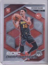 2024-25 Panini Mosaic Zaccharie Risacher Epic Performers rookie #11 Hawks