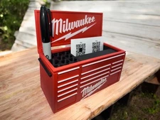 Milwaukee Workbench Toolbox Business Cards And Pen Holder