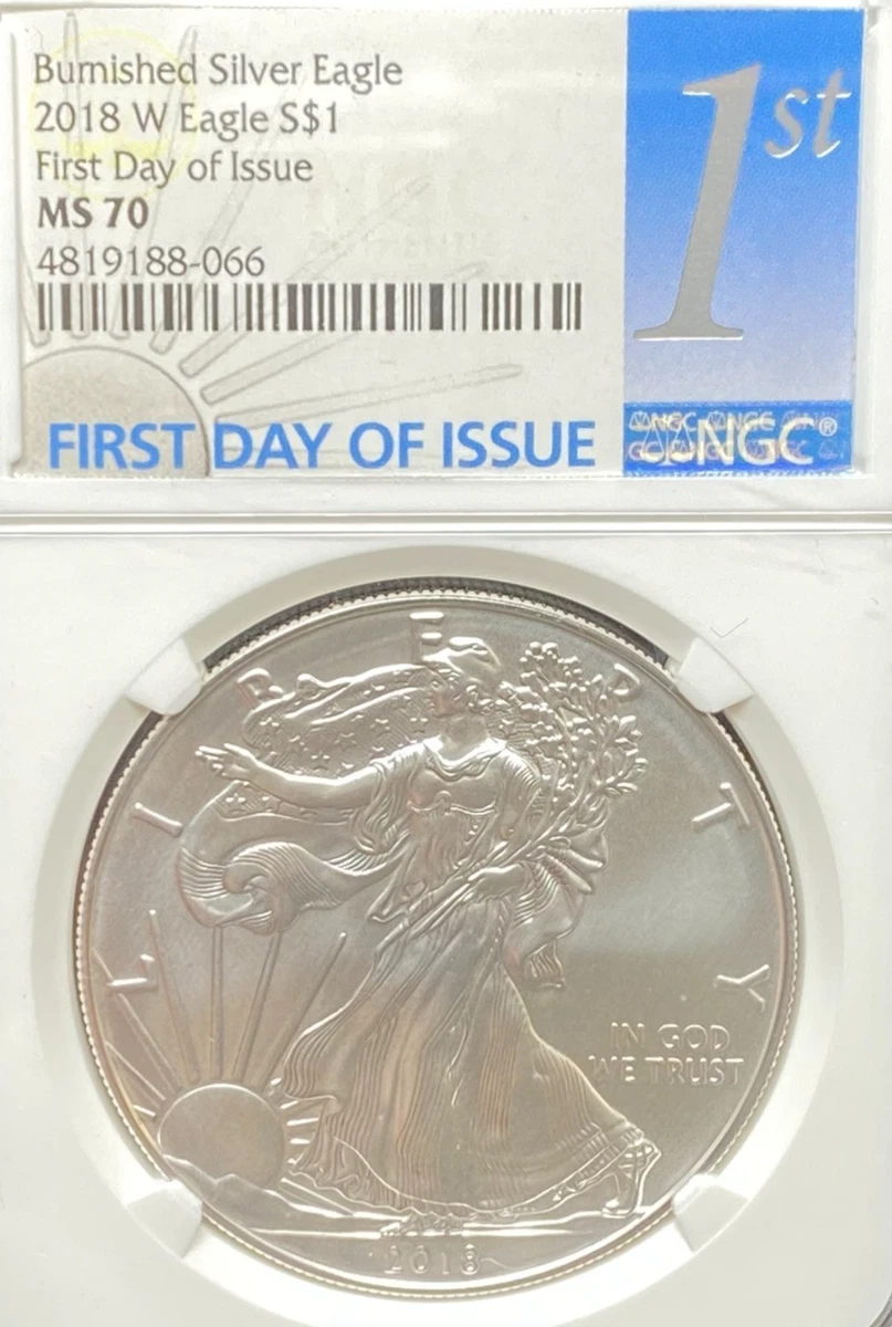 American Eagle MS 70 Graded 2018 Silver Bullion Coins for sale | eBay