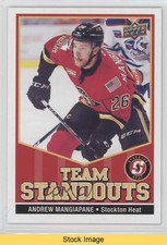 2017-18 Upper Deck AHL AHL Team Standouts Andrew Mangiapane #TS-24 READ ek6